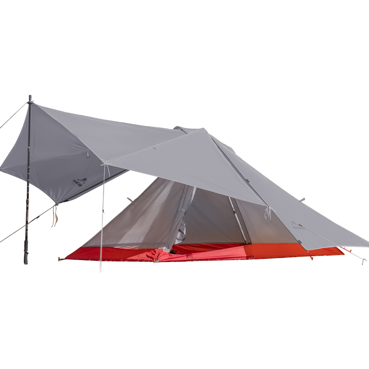 テント ワンポールテント 1人用 シルナイロン ソロキャンプ アウトドア 
