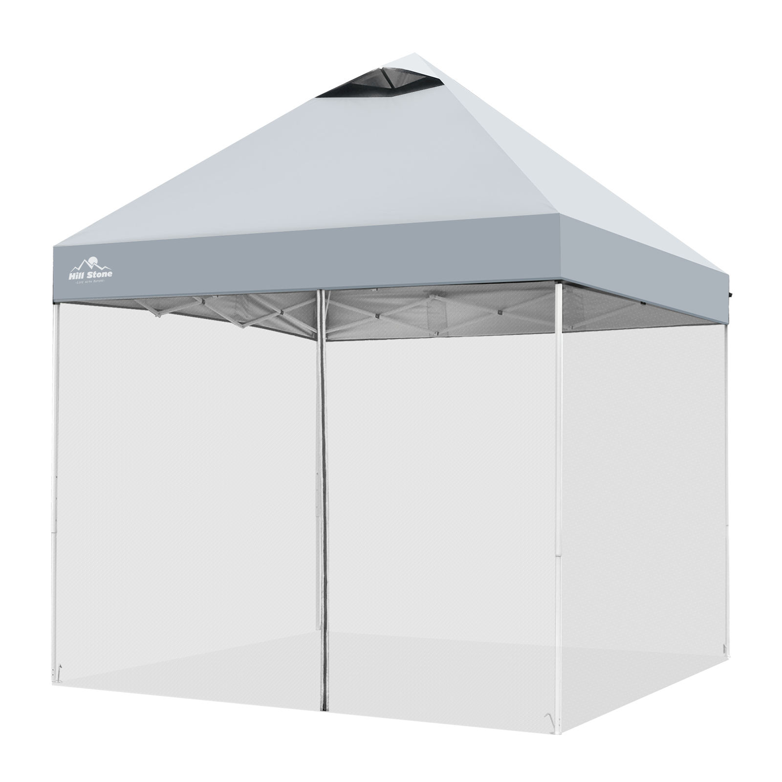 テント タープ 2m UV スクリーンタープ セット ワンタッチ タープ 
