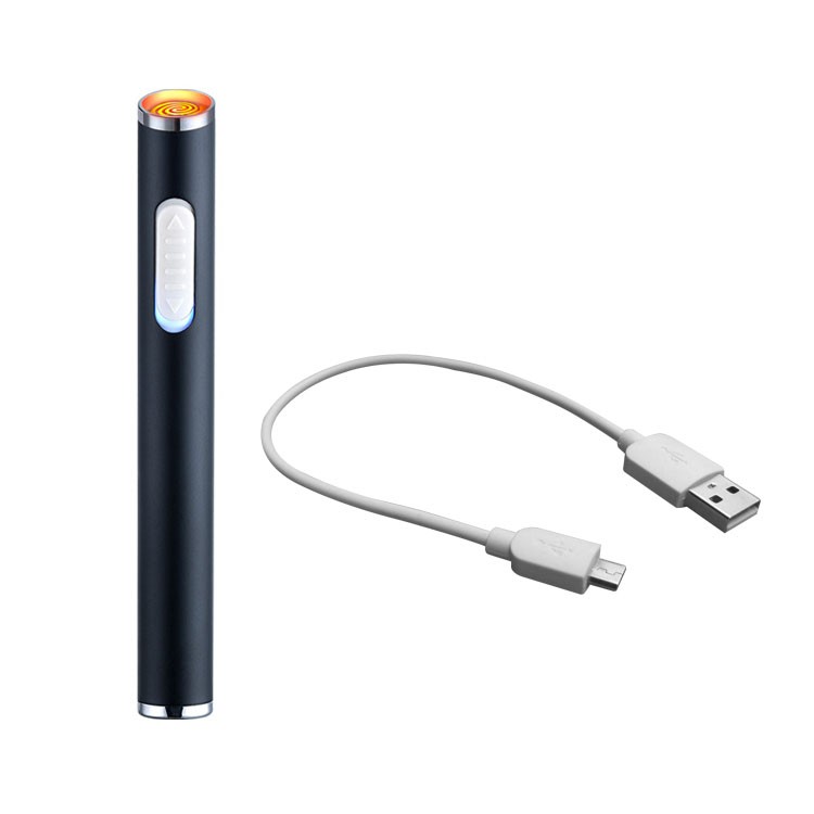 電子ライター 充電式 usb スリム USBライター ガス・オイル不要 趣味 コレクション タバコ 煙草 電熱式 ギフト バレンタイン rt012｜fkstyle｜02