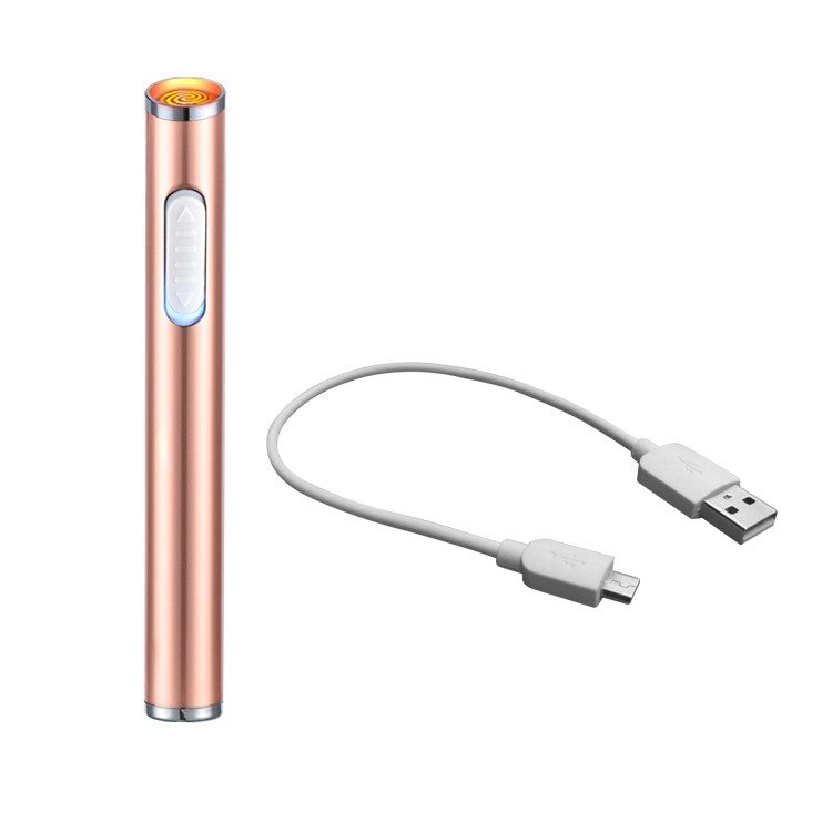電子ライター 充電式 usb スリム USBライター ガス・オイル不要 趣味 コレクション タバコ 煙草 電熱式 ギフト バレンタイン rt012｜fkstyle｜04