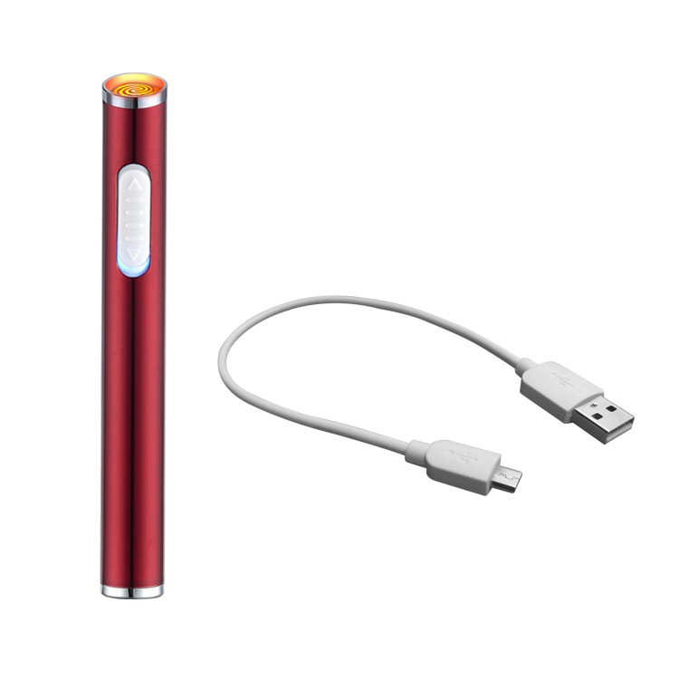 電子ライター 充電式 usb スリム USBライター ガス・オイル不要 趣味 コレクション タバコ 煙草 電熱式 ギフト バレンタイン rt012｜fkstyle｜03