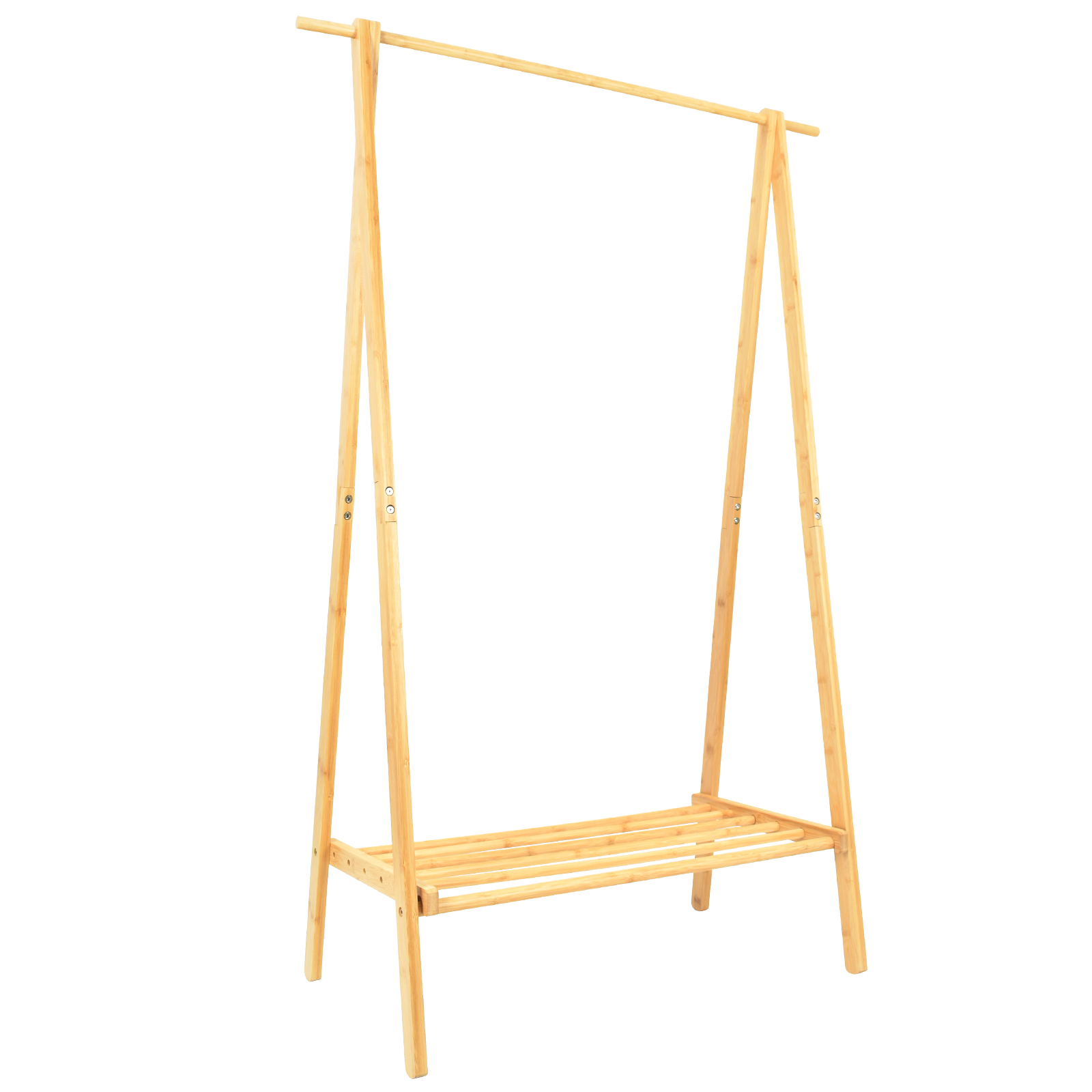 ハンガーラック スリム 頑丈 スラックスハンガー 洋服掛けラック 2段