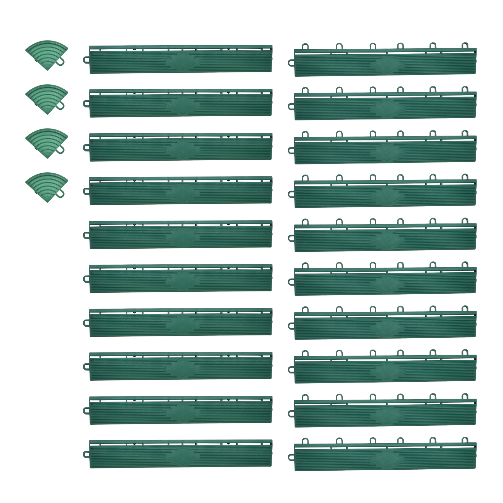 ガレージタイル エッジ コーナー セット タイル ガレージマット 床タイル ガレージ 床 マット フロアマット リノベ 車庫 バイクガレージ 駐車場 バイク 車 倉庫 |  | 03
