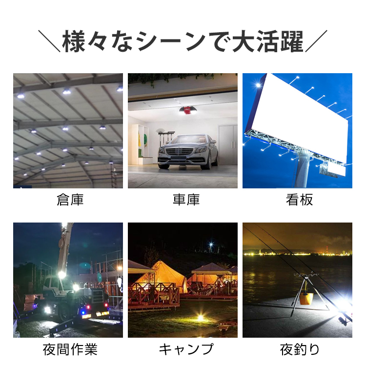 LED 投光器 50W 2個セット 防水 作業灯 ワークライト 3mコード 投光灯 高輝度 4000lm SMD 屋外用 外灯 防塵 強化ガラス 防犯  PSE 放熱 昼光色 : sl094 : Fkstyle - 通販 - Yahoo!ショッピング