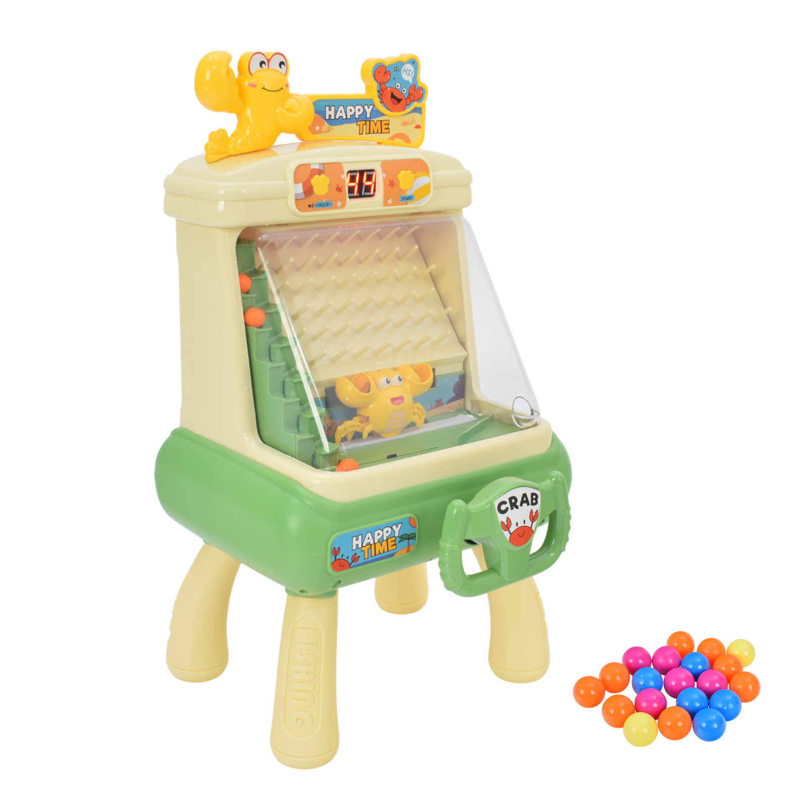 カニキャッチャー ボールキャッチ キャッチゲーム タイムアタック トイ 