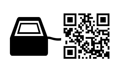 POSレジ用品 エフケイシステム - QR 2次元対応 定置式スキャナー