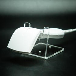 HOL-CL エフケイシステム バーコードリーダー用アクリルホルダー 卓上