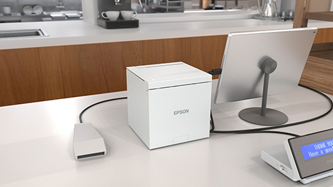 エプソン（EPSON） スマレジ対応 TM-m30III-H 感熱レシートプリンター