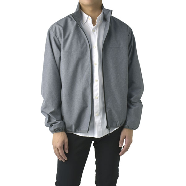 耐水圧10000mm 高機能 全天候型 ジャケット ウインドブレーカー スタンドブルゾン 撥水 防風 防花粉 ストレッチ メンズ フルジップ A1B セール【パケ1】 | FLAG ON CREW | 05