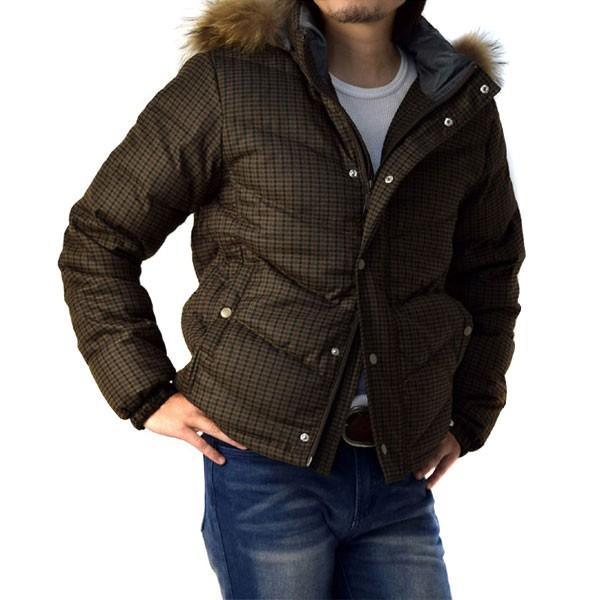 ダウンジャケット メンズ リアルファー リアルダウン ツイード調プリント 厚手 防寒 保温 アウター j Flag On Crew 通販 Paypayモール ダウンジャケット メンズ リアルファー リアルダウン ツイード調プリント 厚手 防寒 保温 アウター j Flag On Crew 通販 Paypayモール