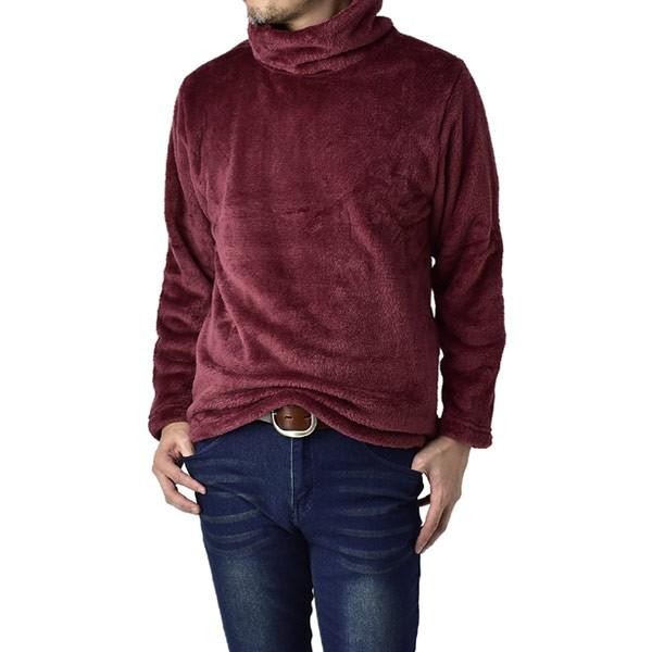 ふわふわフリース タートルネック メンズ ハイネック ゆったりネック カットソー フリース トップス l パケ1 A Flag On Crew 通販 Paypayモール ふわふわフリース タートルネック メンズ ハイネック ゆったりネック カットソー フリース トップス l パケ1 A Flag On Crew 通販 Paypayモール