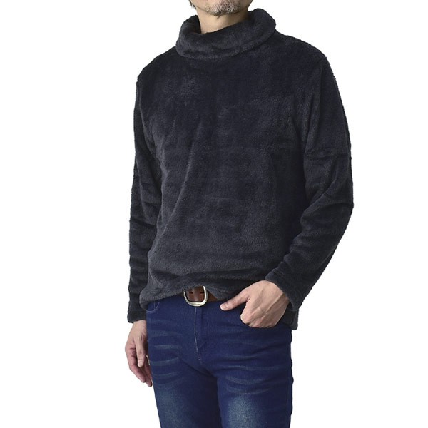 ふわふわフリース タートルネック メンズ ハイネック ゆったりネック カットソー フリース トップス l パケ1 A l Flag On Crew 通販 Yahoo ショッピング ふわふわフリース タートルネック メンズ ハイネック ゆったりネック カットソー フリース トップス l パケ1 A l Flag On Crew 通販 Yahoo ショッピング