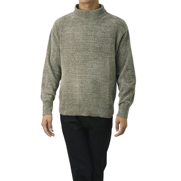 モールニットセーター メンズ ベロアニット トップス クルーネック 長袖 A8f パケ1 A A8f Flag On Crew 通販 Yahoo ショッピング