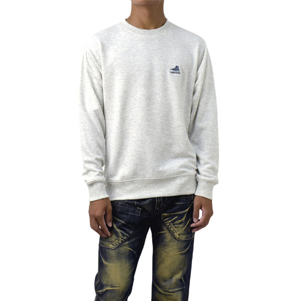 トレーナー 無地 メンズ CONVERSE コンバース ワンポイント スウェット 裏毛 クルーネック 綿素材 刺繍 カットソー トップス 正規品 B5B セール【パケ1】爆買 | CONVERSE | 04