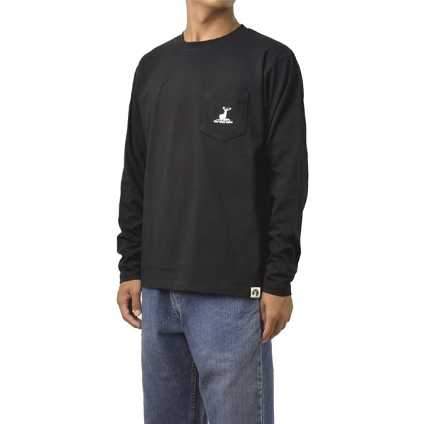 CAPTAIN STAG（キャプテンスタッグ） Tシャツ 長袖 無地 メンズ ワン