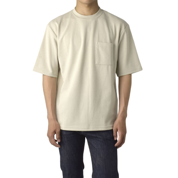 ライトグレー 半袖シャツ 胸ポケット付き ジャックマン 胸ポケットつき Tシャツ ライトグレー S - メルカリ
