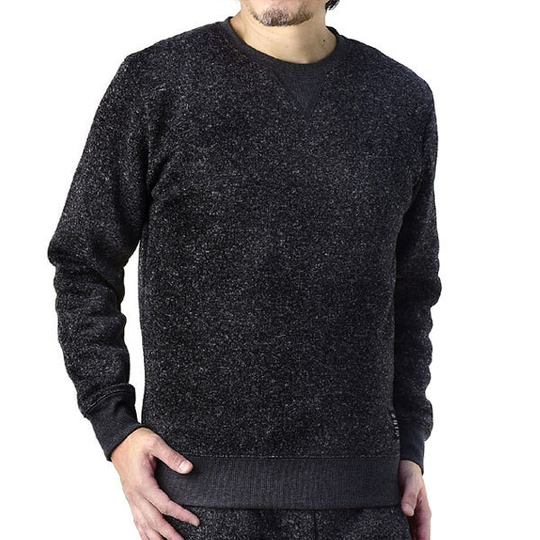 444円 在庫あり 即納 トレーナー メンズ スウェット ニットフリース 裏起毛 無地 カモフラ トップス 春 秋 冬 C6q パケ1 A