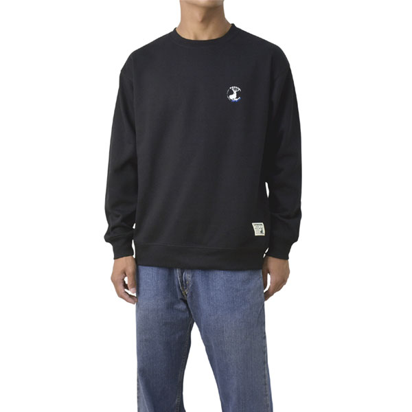 トレーナー メンズ 無地 スウェット 裏起毛 CAPTAIN STAG キャプテンスタッグ ワンポイント 刺繍 アウトドア キャンプ レジャー C7D セール【パケ1】【A】爆買 | CAPTAIN STAG | 01