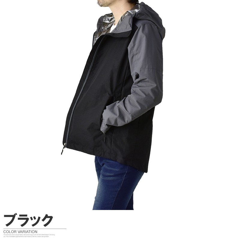 FLAG ON CREW マウンテンパーカー メンズ アウトドアジャケット
