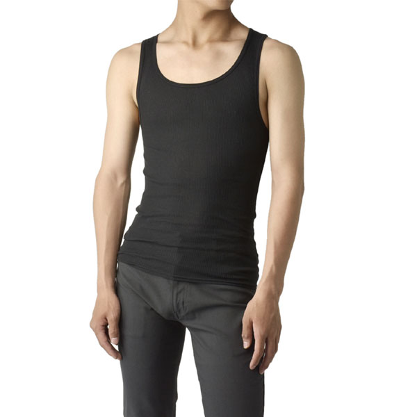 タンクトップ メンズ Hanes ヘインズ アンダーウェア 2枚組 綿 抗菌 防臭 Fresh IQ TAGLESS HM2EZ701 正規品 E3C セール【パケ1】 | Hanes | 02