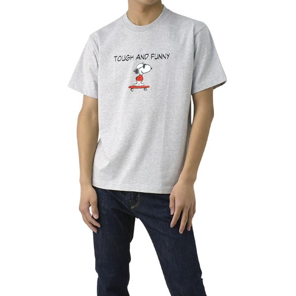 Tシャツ 半袖 クルーネック 綿100％ スヌーピー Hanes ヘインズ BEEFY-T コラボ 限定 JOE COOL 厚手 肉厚 ユニセックス HM1-D002 H2A 爆買 セール【パケ1】 | BEEFY-T | 02