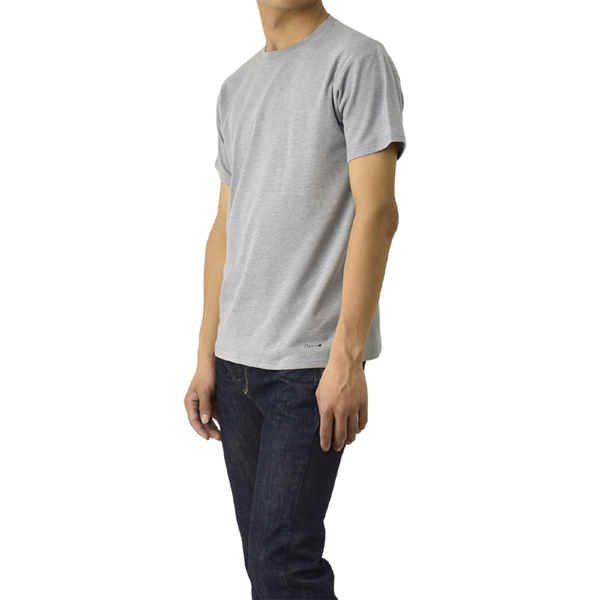 吸汗速乾 Tシャツ 半袖 クルーネック ドライ メンズ Hanes ヘインズ コットンメッシュ 通気性 綿素材 HM1ED201 正規品 H2E セール【パケ1】 爆買 | Hanes | 02
