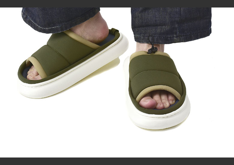 ヒール 4cm/Slide 01/厚底サンダル/スリッパ/ユニセックス 楽天市場】ふんわりスリッパ 厚底 メンズ サンダル レディース