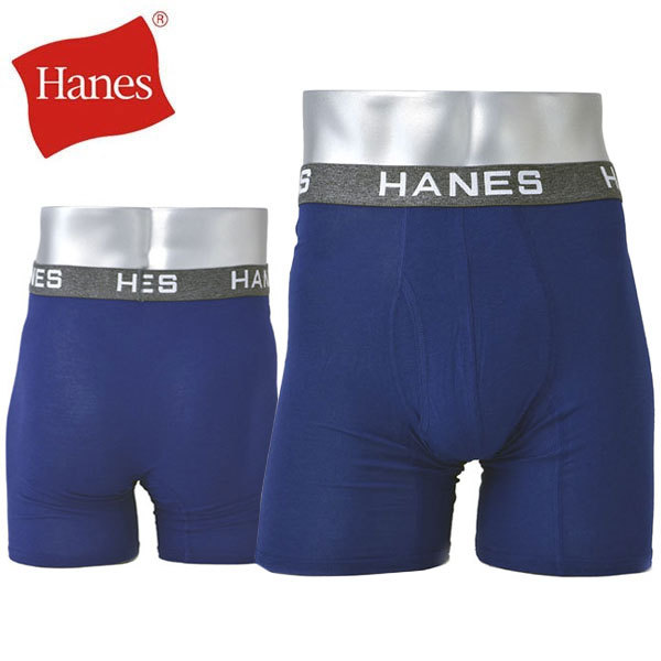 Hanes ヘインズ ボクサーブリーフ メンズ 前開きパンツ カンガルーポーチ アンダーウェア コンフォート 下着 正規品 HM6EQ101  Z3L【パケ2】