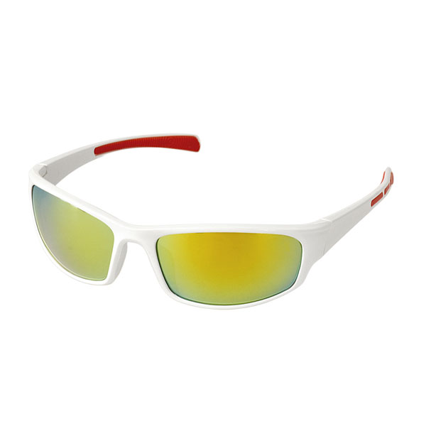 UVカット スポーツサングラス 紫外線99％カット 可視光線透過率45