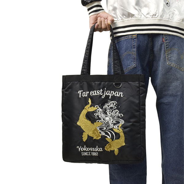 FLAG ON CREW バッグ トートバッグ エコバッグ ナイロンバッグ 手さげ