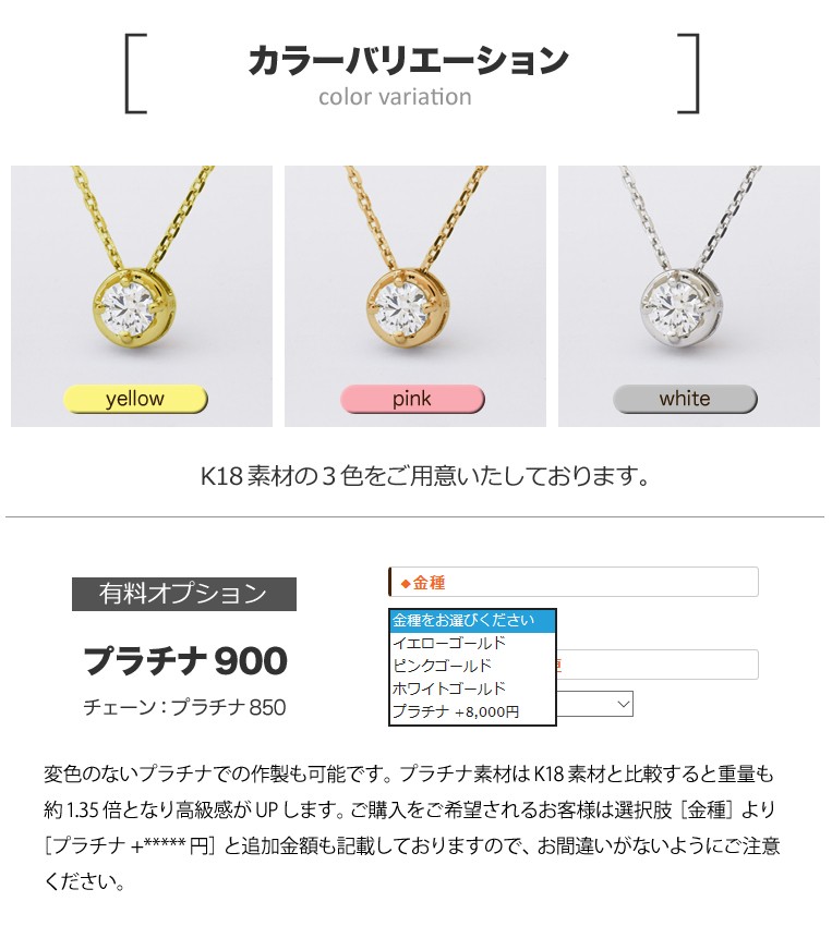 フラッグス flags ダイヤ K18 ダイヤモンド 0.2ct ネックレス Ecrin02