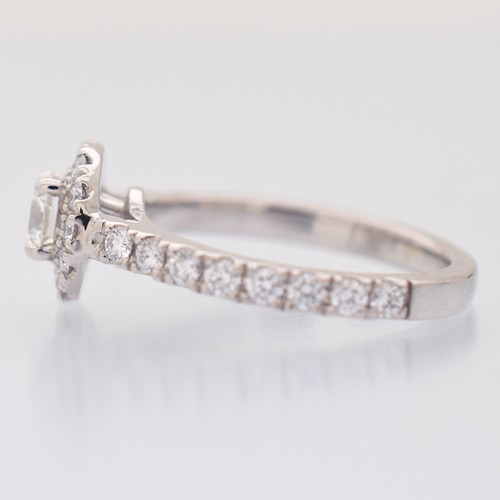 フラッグス flags ダイヤ K18 ダイヤモンド 0.7ct リング [Halo