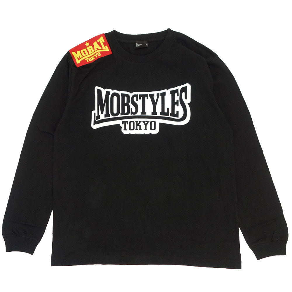 MOBSTYLES/モブスタイルス 長袖Tシャツ ロンT ロングスリーブ/MOB LOGO L/S Tee　MOB0003