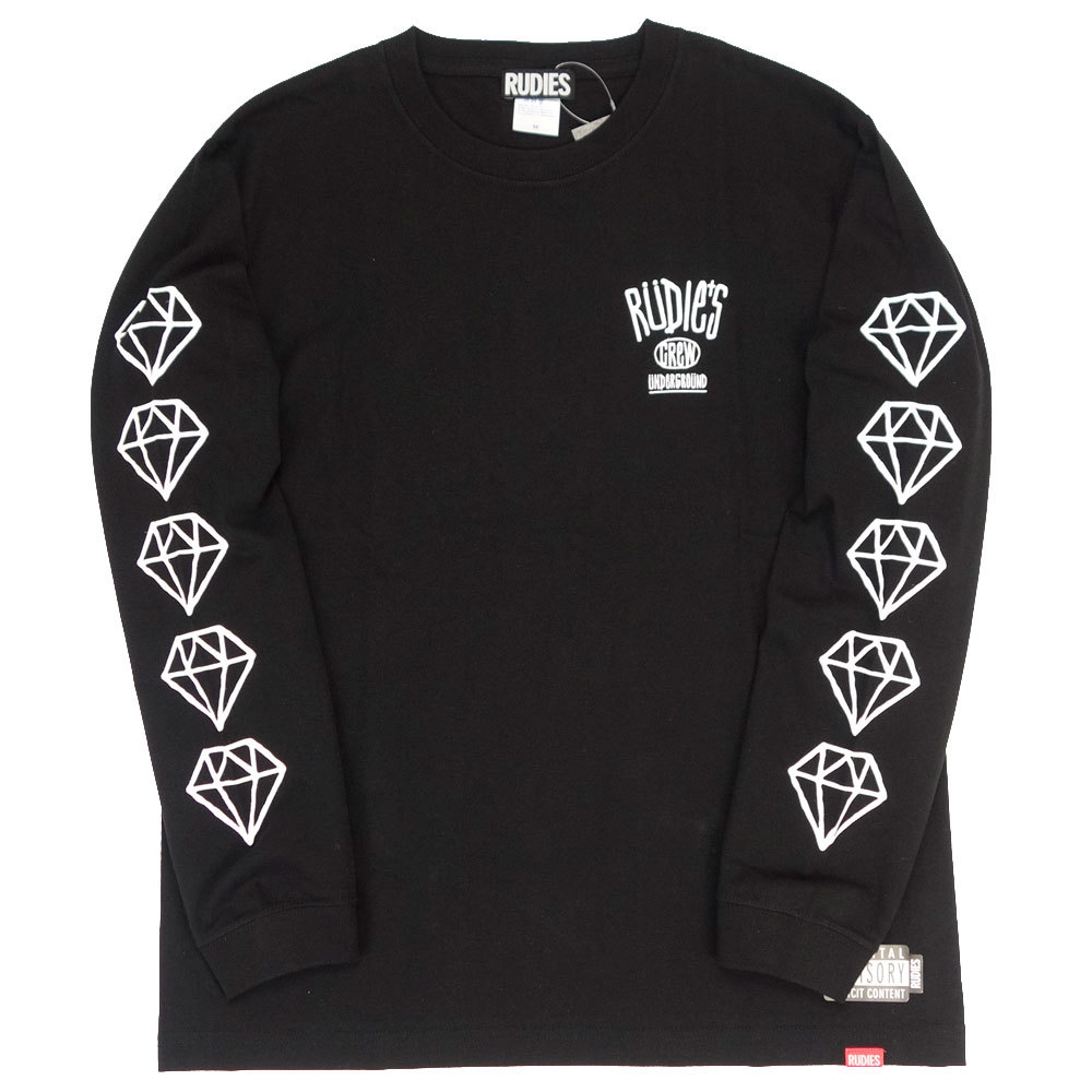 RUDIE'S（ルーディーズ） 長袖Tシャツ ロンT ロングスリーブ/rudies