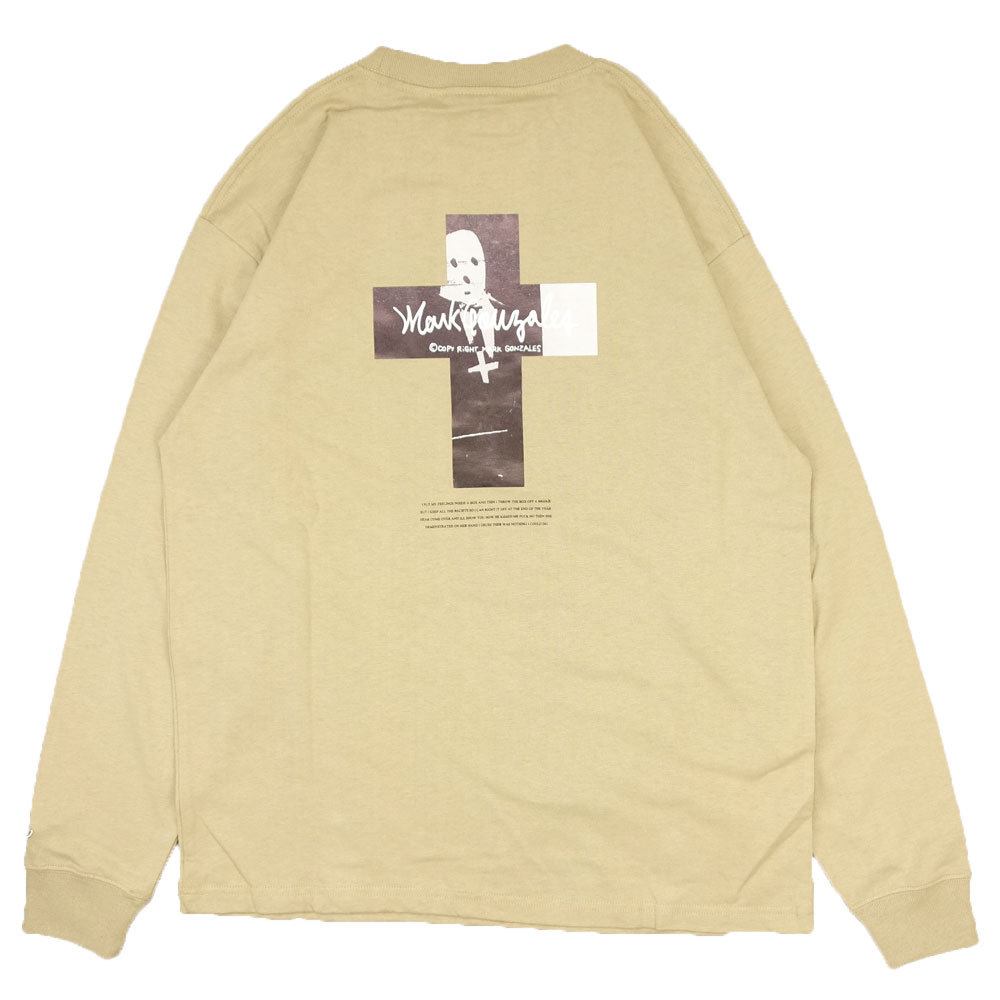 【MARK GONZALES / マークゴンザレス】Tシャツ 長袖 ロンT/2G7-61310 Pt. L/S TEE｜ストリート スケーター ロングスリーブ Tee メンズ レディース ファッション