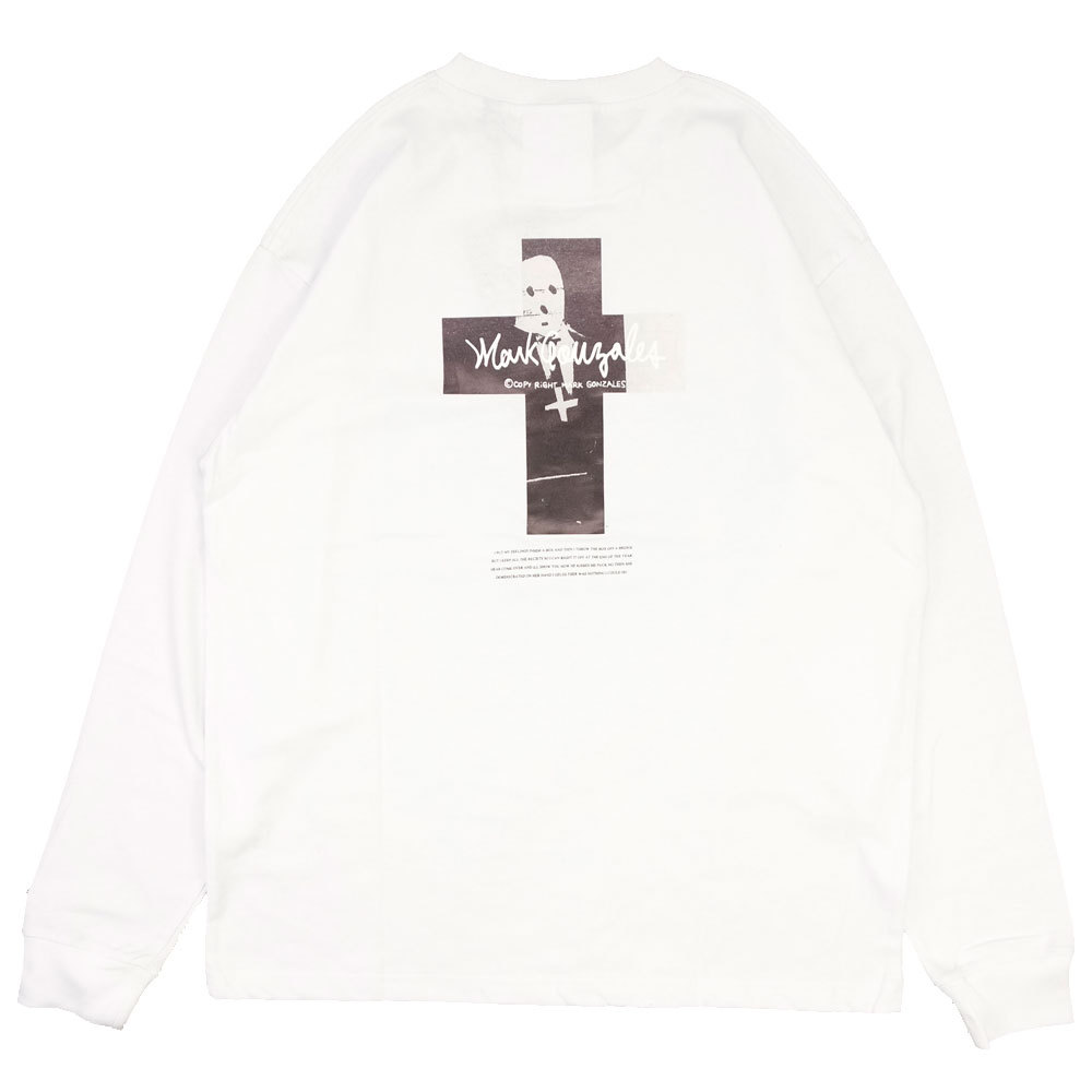 【MARK GONZALES / マークゴンザレス】Tシャツ 長袖 ロンT/2G7-61310 Pt. L/S TEE｜ストリート スケーター ロングスリーブ Tee メンズ レディース ファッション