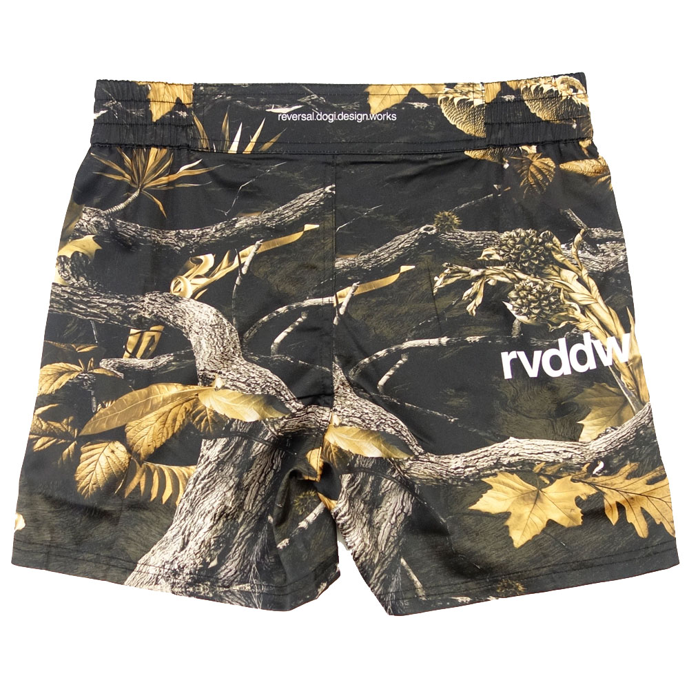 【reversal/リバーサル】サイドスリット アクティブショーツ/STRETCH SATIN SHORT LENGTH ACTIVE SHORTS w/POCKET rv21aw604｜ハーフパンツファイトパンツ スポーツ ジム フィットネス 格闘技