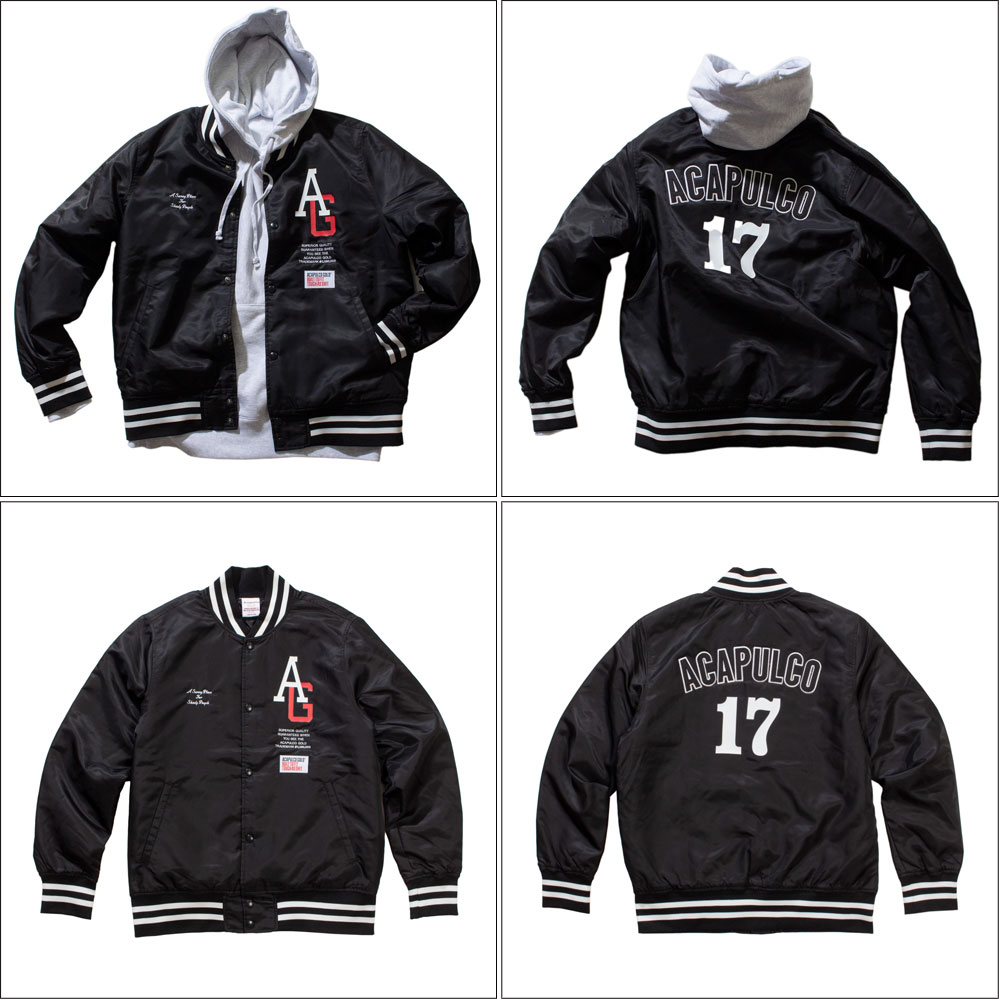Acapulco Gold スタジャン ネイビー ACAPULCO GOLD Acapulco Gold/アカプルコゴールド スタジャン