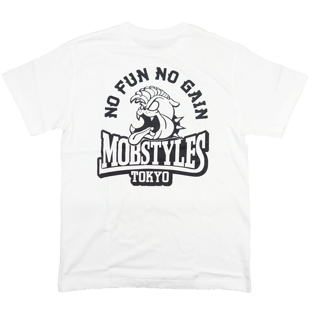 モブスタイル　シャツ MOBSTYLES】モブスタイル プリントTシャツ サイズM - メルカリ