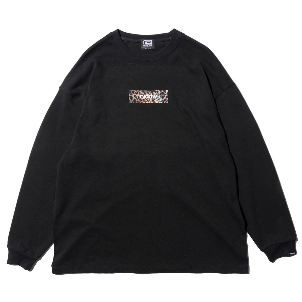 reversal（リバーサル） Tシャツ 長袖 オーバーサイズ ロンT/LEOPARD