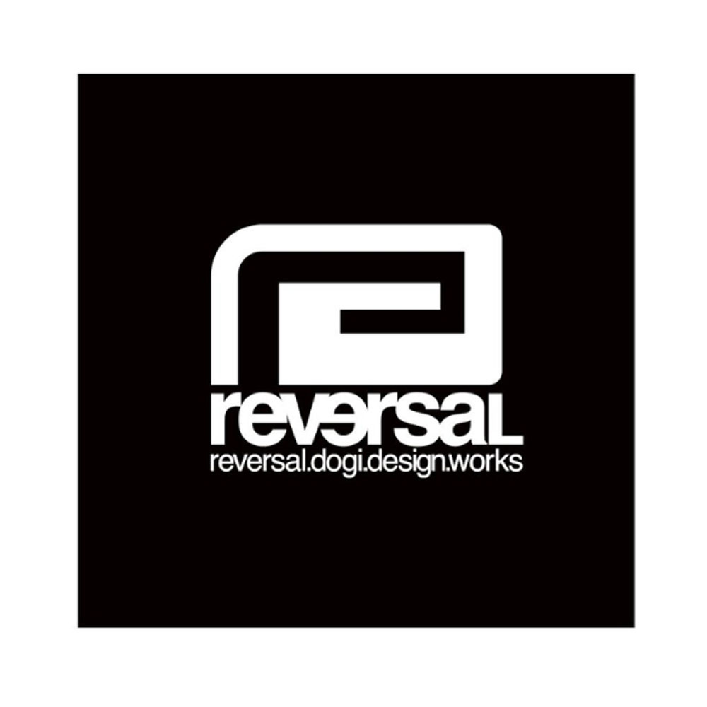 【reversal/リバーサル】リバーサル ロゴ ステッカー/BASIC BIGMARK STICKER rvbs057