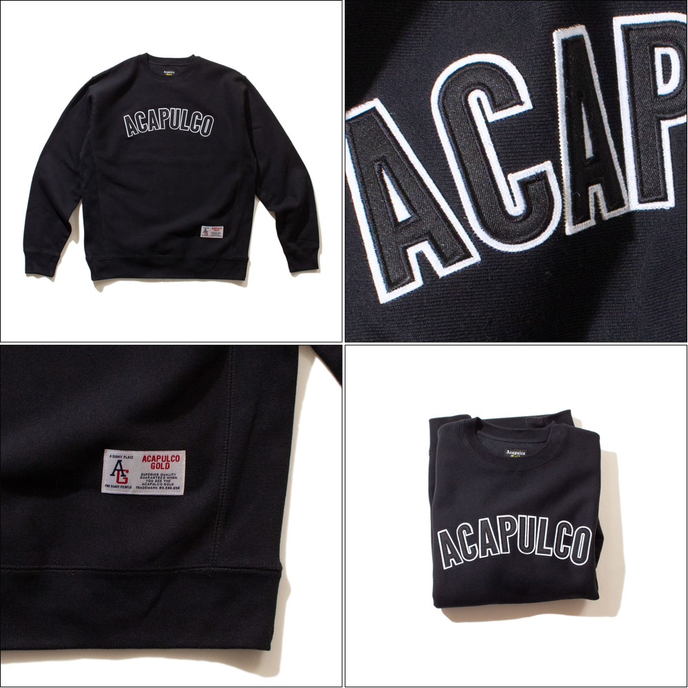ACAPULCO GOLD（アカプルコゴールド） クルーネック スウェット