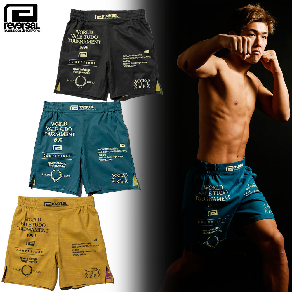 reversal/リバーサル｜ファイトパンツ ハーフパンツ ポケット付/WVT FIGHT SHORTS（BASIC LENGTH / with  POCKET）rv24ss605