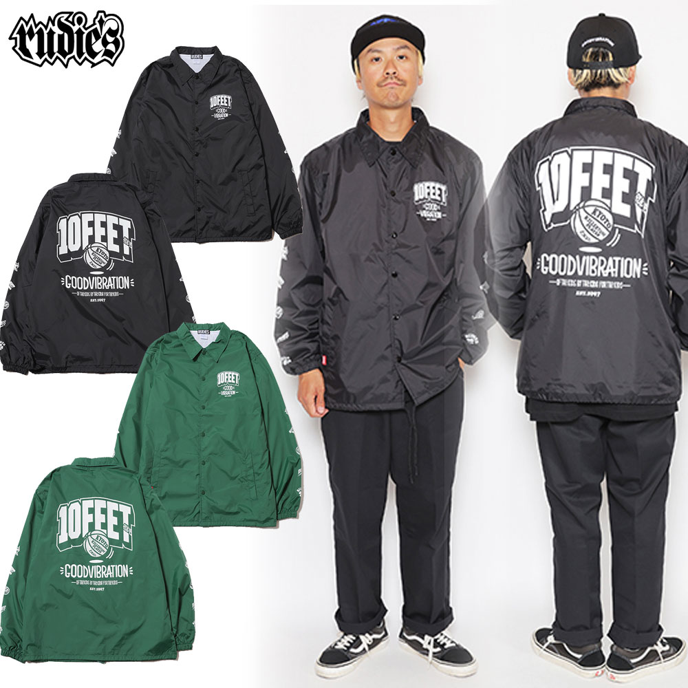 MOBSTYLES×10-FEET コーチジャケット RUDIE'S（ルーディーズ） RUDIE'S/ルーディーズ｜コラボ コーチ
