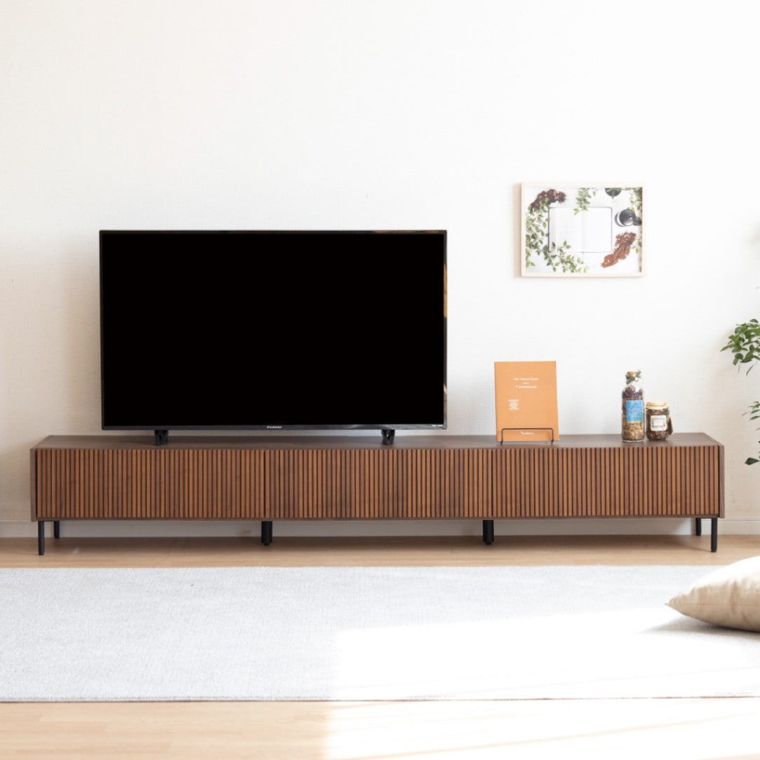 画像通り。テレビボード　バルディック　ライトブラウン tac INTERIOR（タックインテリア） テレビボード 220 テレビ台