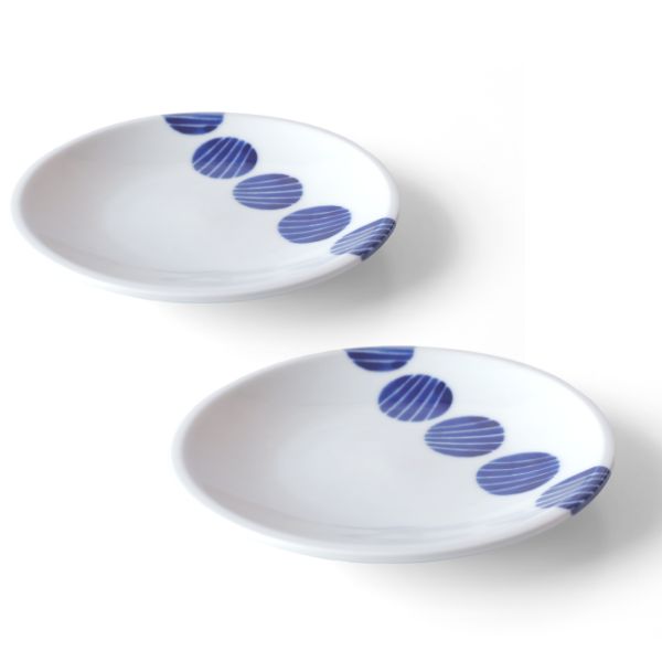 波佐見焼 小皿 ペアセット 箱入り おしゃれ 和食器セット 取り皿 お皿 プレート ソーサー 磁器 ギフトセット 結婚祝い 出産祝い 新築祝い 母の日 | ブランド登録なし | 01