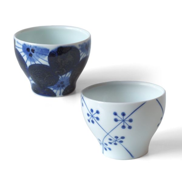 波佐見焼 煎茶碗 ペアセット 箱入り おしゃれ 和食器セット 湯呑 ゆのみ 湯飲み 磁器 和茶器 お茶 湯呑みセット ギフトセット 新築祝い 母の日 ギフト | ブランド登録なし | 07