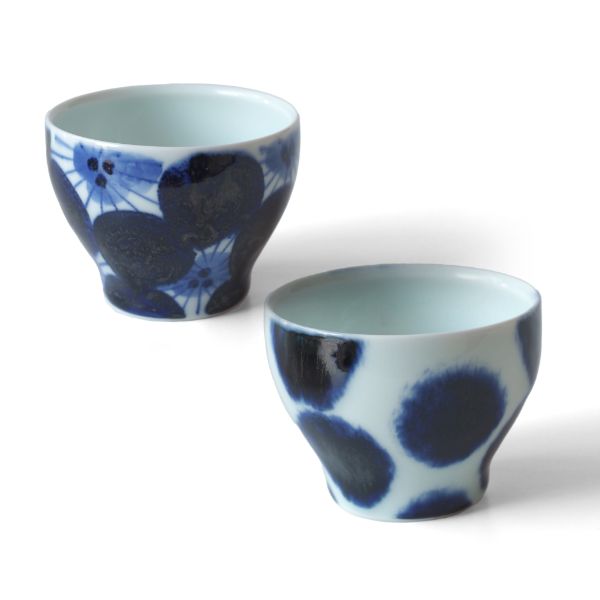 波佐見焼 煎茶碗 ペアセット 箱入り おしゃれ 和食器セット 湯呑 ゆのみ 湯飲み 磁器 和茶器 お茶 湯呑みセット ギフトセット 新築祝い 母の日 ギフト | ブランド登録なし | 09