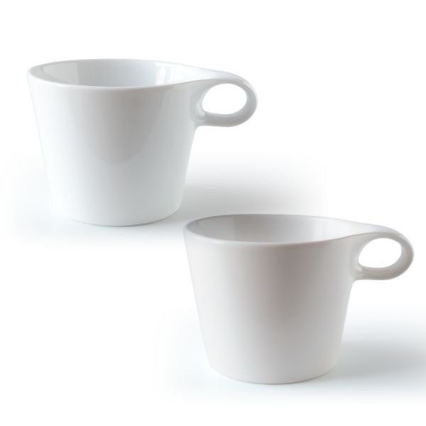 美濃焼 スタッキング ペア マグカップ コーヒーカップ 大人可愛い おしゃれ 積み重ね 2個セット 食器 磁器 日本製 贈り物 夫婦 結婚祝 敬老の日 | ブランド登録なし | 02