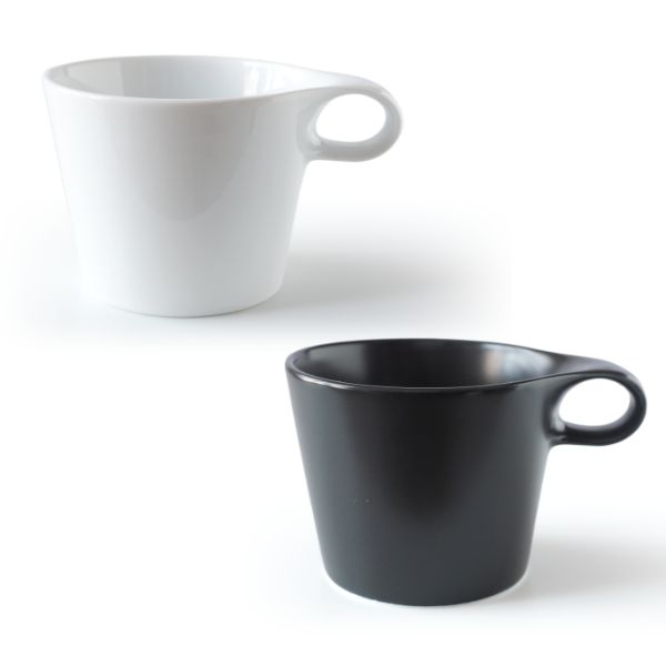 美濃焼 スタッキング ペア マグカップ コーヒーカップ 大人可愛い おしゃれ 積み重ね 2個セット 食器 磁器 日本製 贈り物 夫婦 結婚祝 敬老の日 | ブランド登録なし | 03